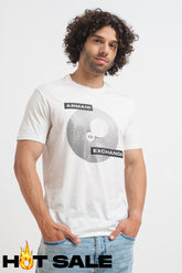 T-Shirt Men Off White Armani Exchange Camiseta
